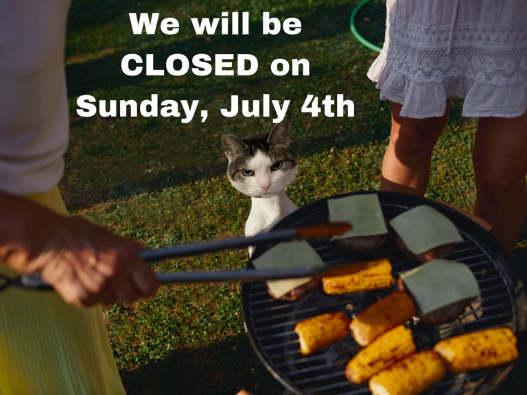 Baltimore Pet Shoppe» Blog Archive » We will be CLOSED on July 4th
